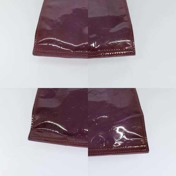 LOUIS VUITTON Monogram Vernis Stanton Tote Bag Purple Viole M91079 - Picture 10 of 12